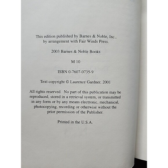 Bloodline of the Holy Grail The Hidden Lineage of Jesus Revealed L. Gardner HCDJ - Picture 8 of 14